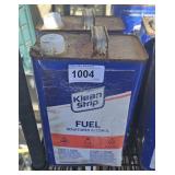 (2) 1 gallon denatured alcohol