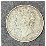 1899-50 Cent Newfoundland  Silver Coin