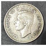 1944 Canada 50 cents Silver Coin