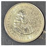 1964 South Africa 50 Cents .4546 Silver Coin