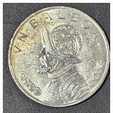 1966 Panama Balboa .7734 oz Silver Coin