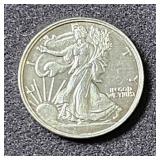 1/10th Troy Oz .999 Fine Silver Walking Liberty