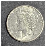 1922 S Peace Silver 1$ Dollar Coin