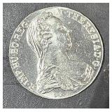 Austria Thaler Restrike .7516 oz Silver Token