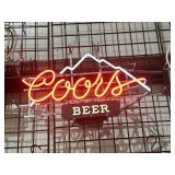 Coors beer neon.  Works great.  We will not ship