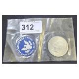 1971 Eisenhower Uncirculated Silver Dollar