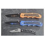 3 NIB Pocket Knives