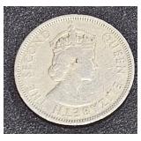 1955 Fifty Cents British Caribbean Territories