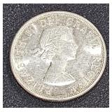 1964 Canada 50 Cents Silver Coin
