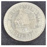 1948 Cinco Pesos 30 Gramos Ley 0.900 Mo Silver