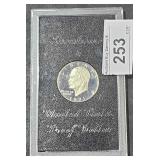 1971 S Silver Eisenhower Proof Dollar in Case