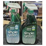 4 Simple Green Spray Bottles