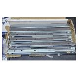 Folding shelf brackets  KV 206 ZC 16" Long  6ea