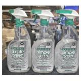 (3) 24fl oz. Crystal Simple Green