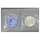 1972 Silver  Eisenhower Uncirculated Silver Dollar