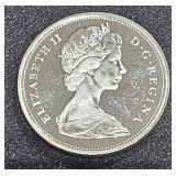 1867-1967 Canada 50 Cent Silver Coin