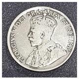 1919 Newfoundland 50 cents Silver Coin