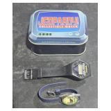 1989 Jeopardy Watch and Tin Plus Disneyland Star
