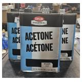 (3) Krylon Acetone