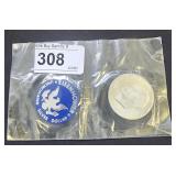 1971 Eisenhower Uncirculated Silver Dollar