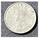 1911 Canada 10 Cents  Silver Coin