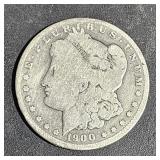 1900 O Morgan Silver 1$ Dollar Coin