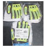 3 pair Hexarmor chemical gloves sz XL