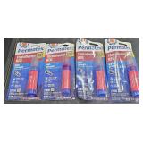 4 Permatex Red high strength thread locker