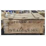 "Bevo" Beverage Box" w/ Wood Box 21" L x 13 1/2" w