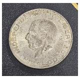 1956 Diez Pesos 28.888 G Ley 900 Silver Coin