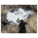 Vintage golf cart as seen as found as is