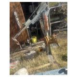 Vintage hand, crank cherry picker