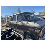 1984 Chevy van G20. Parts only no title.