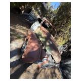 Old parts, Oldsmobile chassis not complete as is