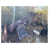 Vintage auto parts as is where is no tile