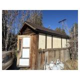 Aprox 5x 12  storage shed Buyer to remove or