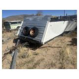 Homemade single axle trailer being sold for