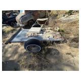 Small quad-or tractor hook up two wheel utility