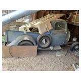 vintage  parts  truck body   -  as is