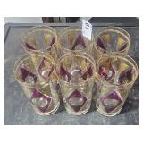 Set a six glasses