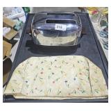 Stainless steel vintage toaster & Cover
