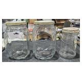3 Vintage Storage Jars