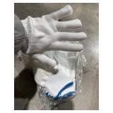White work gloves