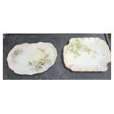 2 antique Plates, MR France, LIMOGES France mes