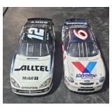 2 Lots of 1 ea Die Cast Racing Cars  # 6 Valvoline