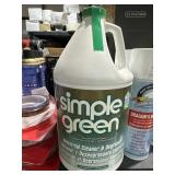 2 lots 1 gallon Simple, green industrial cleaner a
