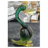 Marano art glass, rare duck sculpture