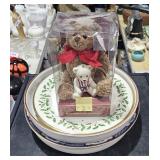 Assortment of vintage serving trays