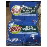 2 pks of 6 Scotch, bright scrub sponges