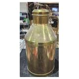brass model dairy Reno milk jug  24 in